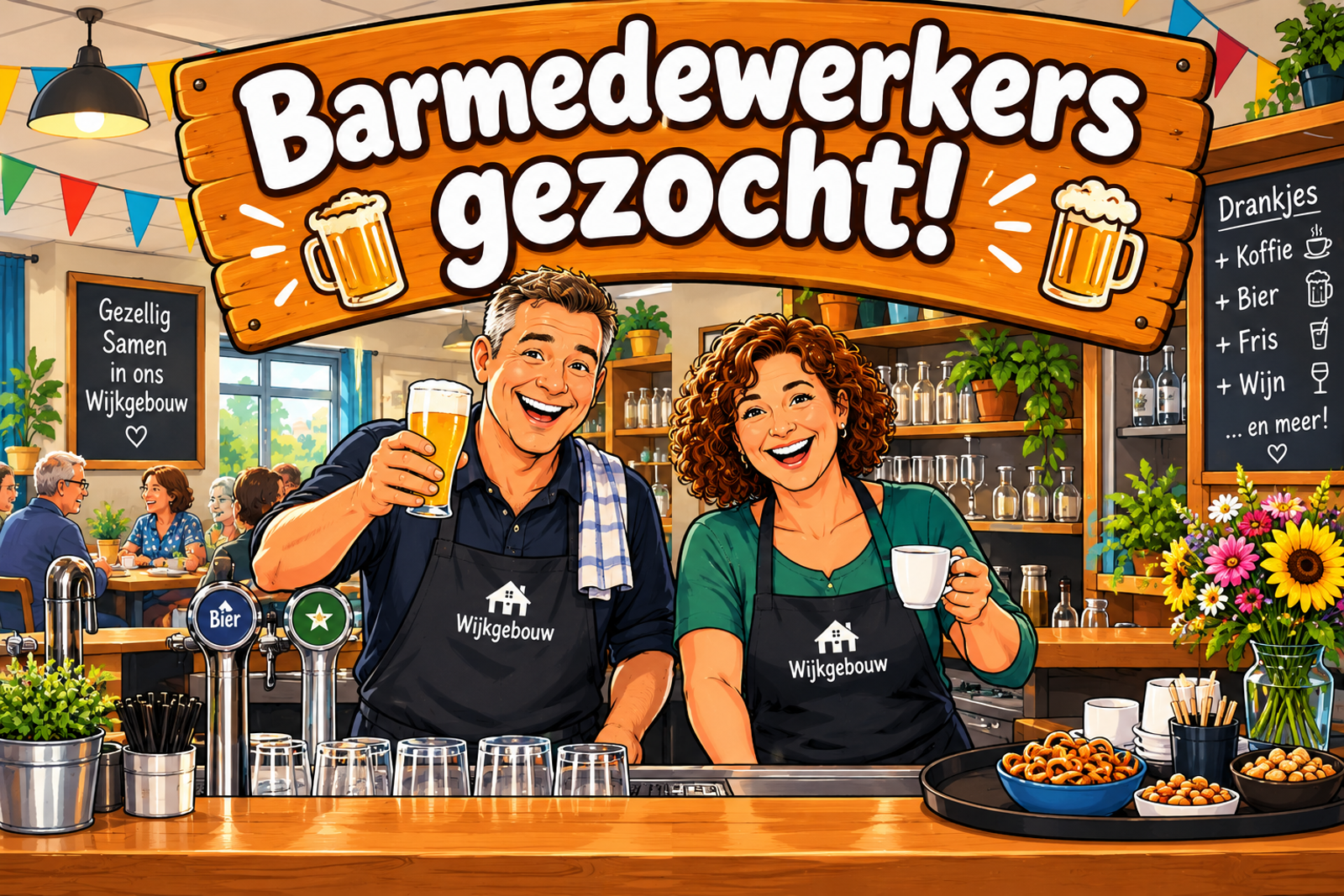 Barmedewerkers Gezocht!