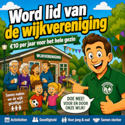 Lid worden voor 10 euro per jaar, voor het hele gezin!